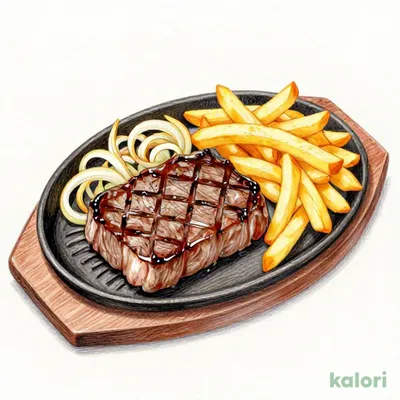 Charcoal-Grilled Tender Lunch Steak