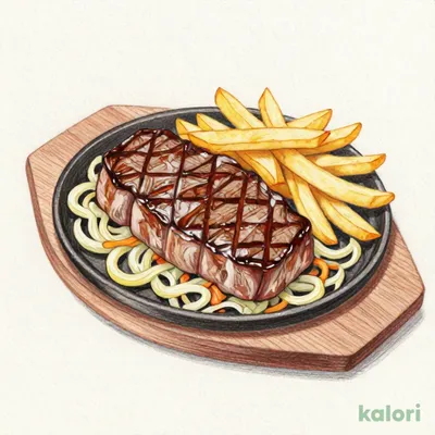 炭焼きブラックダイヤモンドサーロインステーキ