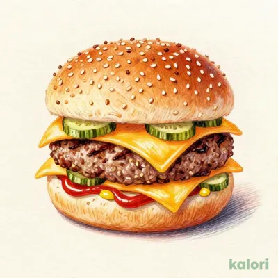ダブルチーズバーガー