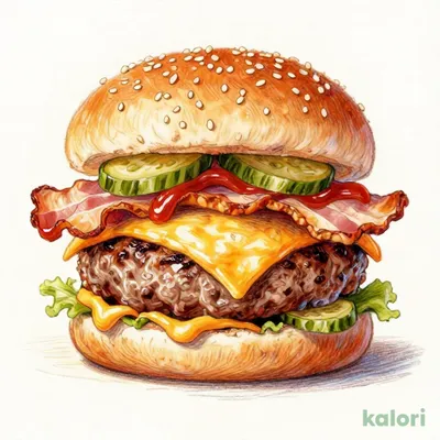 Bacon Double Cheeseburger