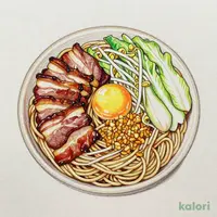 Large Pork (Brothless Ramen)