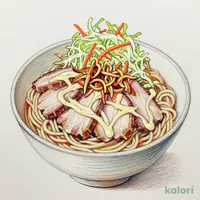 Small Pork Double Cold Ramen