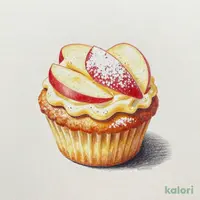 Apple Custard Muffin