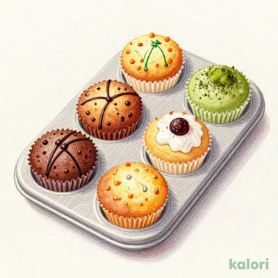 Assorted Fondant Au Chocolat Muffins