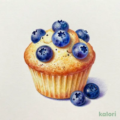 Blueberry Cheese Muffin (Low Carb)
