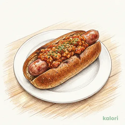 Whole Wheat Dog - Hot Chili