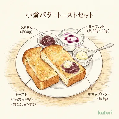 Ogura Butter Toast Set