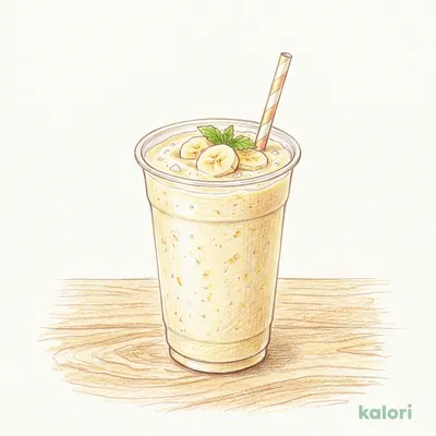 Fresh Banana Smoothie - Whole Banana