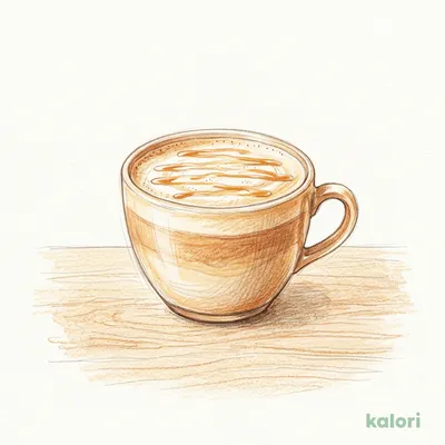 キャラメルラテ