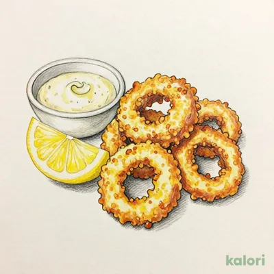イカのリング揚げ