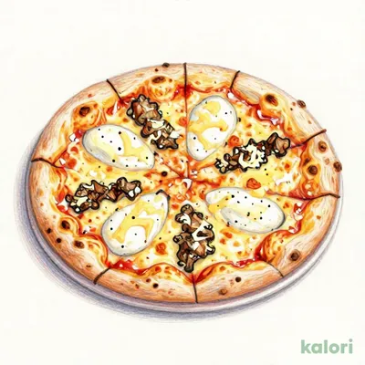 Quattro Formaggi (4-Cheese) Pizza, No Honey