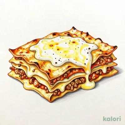 Lasagna with Meat Cream Gratin