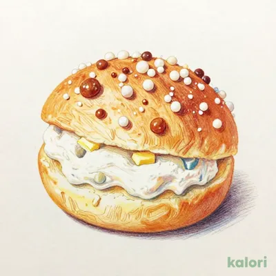 焦がしバターのメロンパン