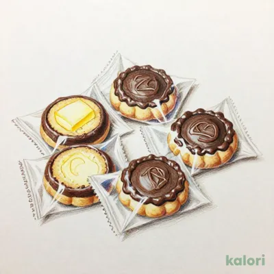 Chocolate Sable 6 Pieces