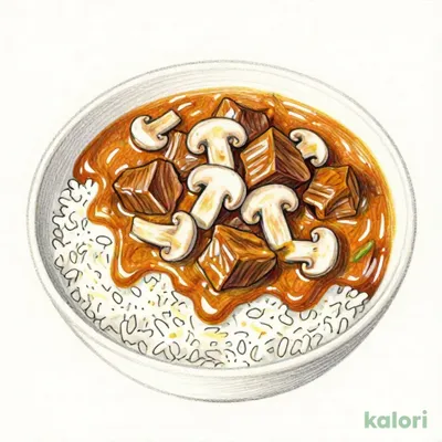 Hotel Made Beef Curry with Tateshina Beef and Shirorei Mushroom
