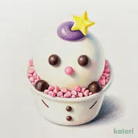 Xmasまんまるゆきだるま