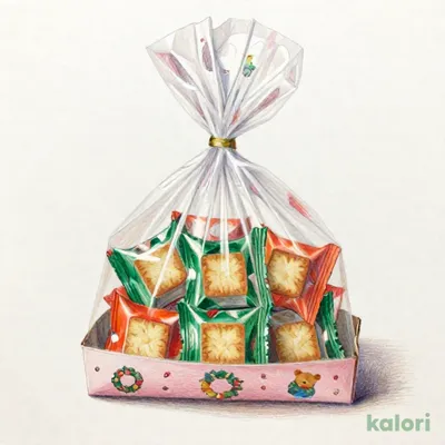 Xmas菓子ラッピング