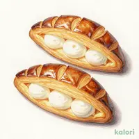 クリームサンドアップルパイ