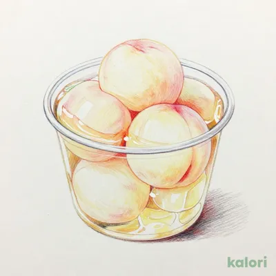 フルーツのジュレ 白桃