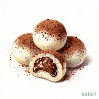 Chilled Raw Chocolate Daifuku
