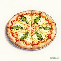 完熟トマトとモッツァレラチーズのマルゲリータ