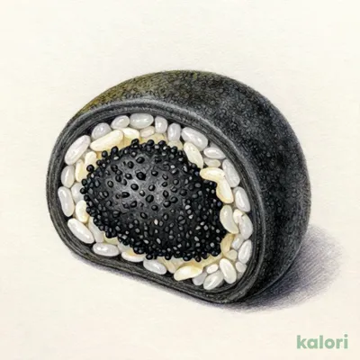 Coarsely Pounded Daifuku Black Sesame