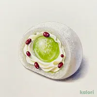 山梨県産シャインマスカットのホイップクリーム大福