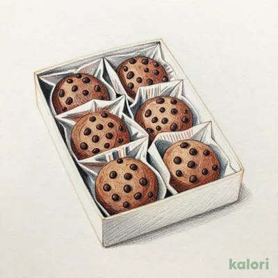 Halloween Moist Chocolate Sable, 6 pcs