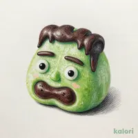 創作和菓子 ハロウィン フランケンシュタイン