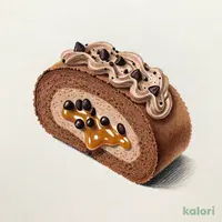 ハロウィン ショコラキャラメルロール