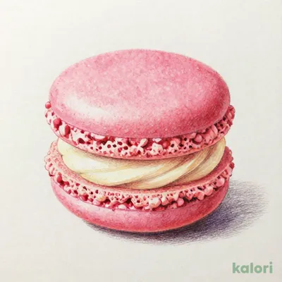 Raspberry Macaron
