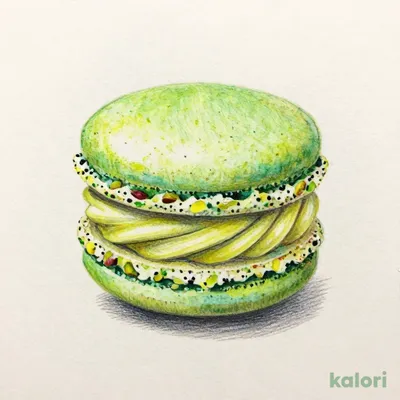 マカロン ピスタチオ