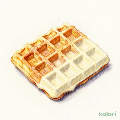 White Biscuit Waffle