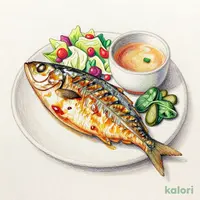 【定食単品】銀ひらすの西京焼き＆ランチサラダ