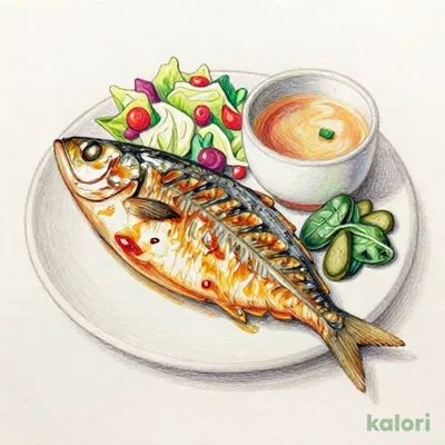【定食単品】銀ひらすの西京焼き＆ランチサラダ