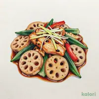ごろっと野菜と鶏むね肉のバルサミコ香酢和え