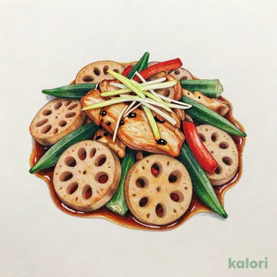 ごろっと野菜と鶏むね肉のバルサミコ香酢和え