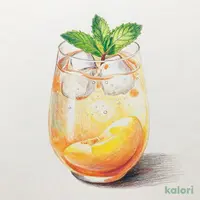 とろとろ桃とはちみつレモンのサワー