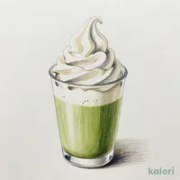 ほうじ茶ソフトクリームラテ（アイス）
