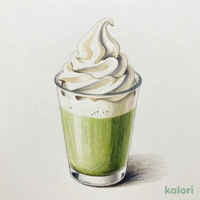 ほうじ茶ソフトクリームラテ（アイス）