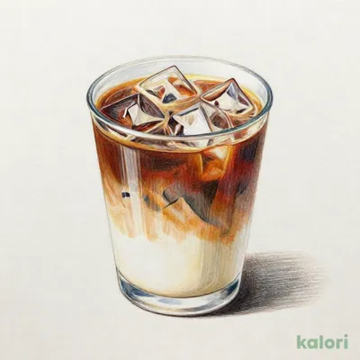 カフェオレ（アイス）