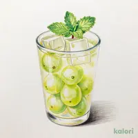シャインマスカットゼリーレモネード