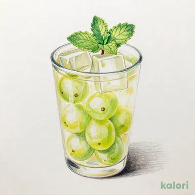 シャインマスカットゼリーレモネード