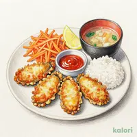 広島県産牡蠣フライ＆選べる副菜