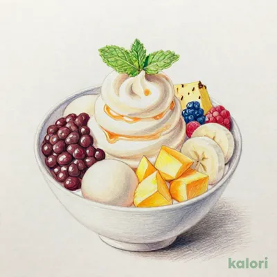 白玉ソフトフルーツあんみつ