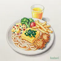 (キッズ)うどんプレート(冷)