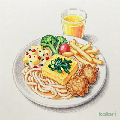 （キッズ）うどんプレート（冷）