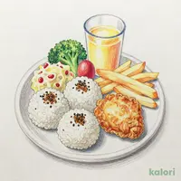 (キッズ)手巻きおにぎりプレート