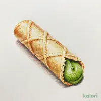 チロリアンショート（八女抹茶）