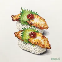 国産とり天(梅しそ)(1貫)